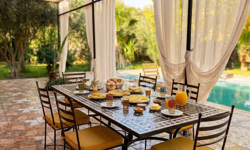 فيلا للايجار في مراكش، طريق فاس - view 2