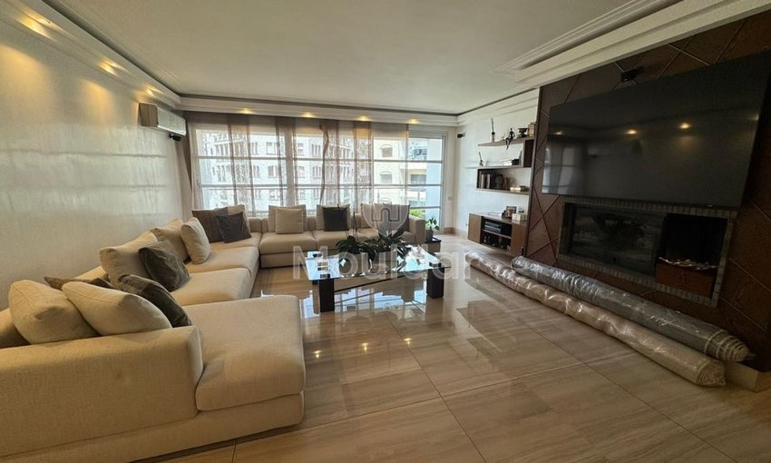 Appartement à louer à Casablanca, Triangle d'Or