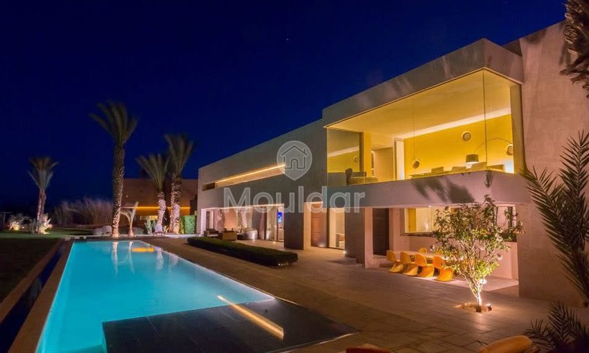 Villa à louer à Marrakech, quartier Bab Atlas - view 3