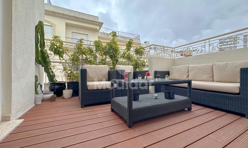 Te huur appartement in Casablanca, wijk Racine - view 8
