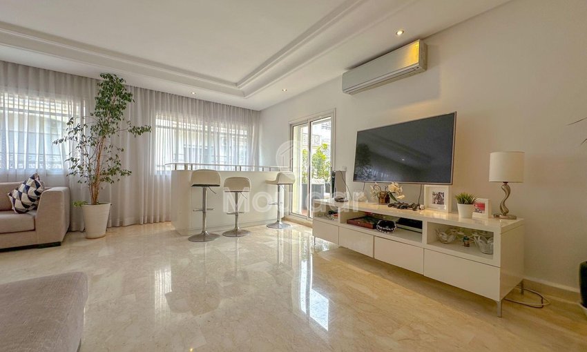 Te huur appartement in Casablanca, wijk Racine - view 3