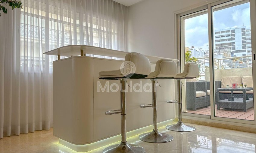 Te huur appartement in Casablanca, wijk Racine - view 7