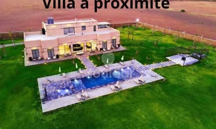 Marrakeş'te Satılık Arsa, Ouarzazate Yolu - view 5
