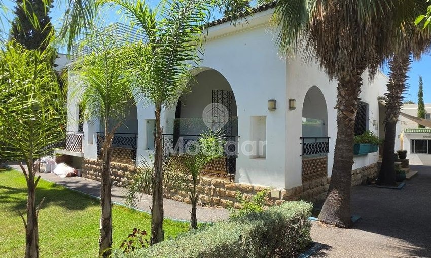 Villa à louer à Rabat, Hassan pour bureaux professionnels
