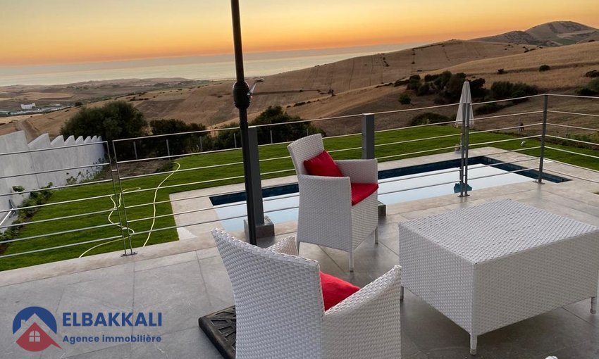 Sea view villa for sale in southern Assilah - view 15