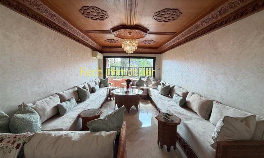 Appartement 2 chambres à louer à Guéliz Marrakech - view 5