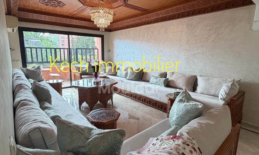 Appartement 2 chambres à louer à Guéliz Marrakech - view 2
