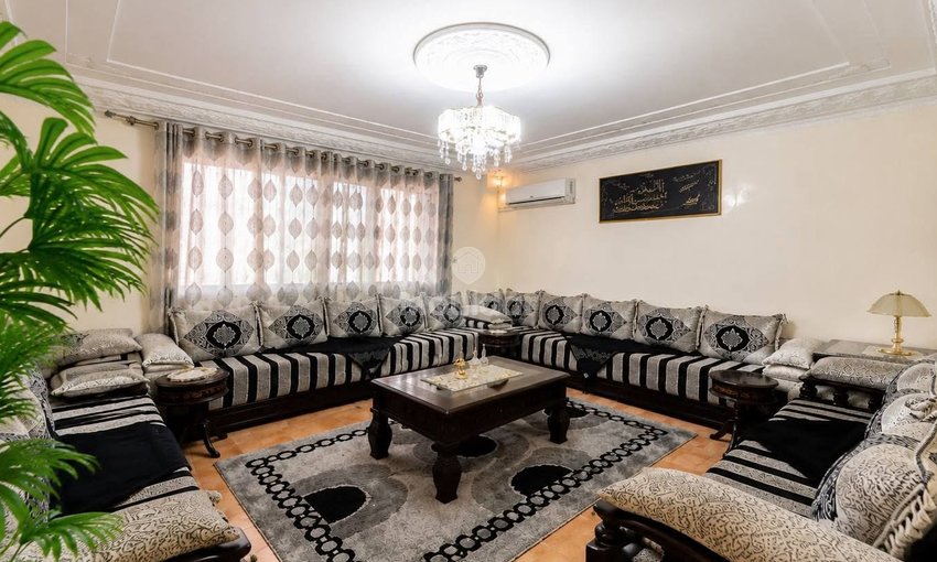 Marrakeş Mabrouka'da kiralık 2 odalı daire