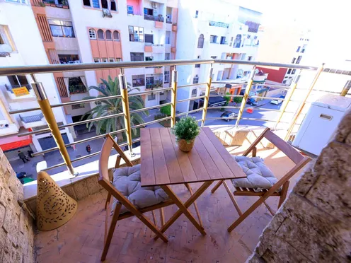 Appartement à louer avec balcon | Rabat Agdal