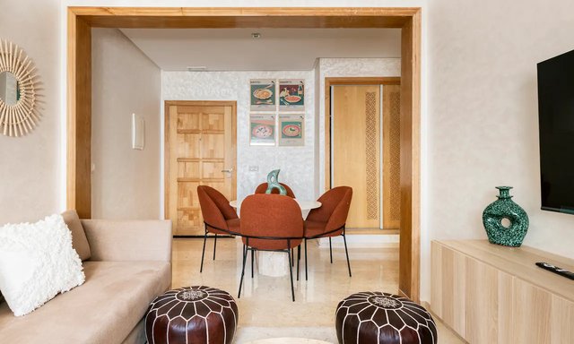 شقة للإيجار مع شرفة في الطابق الأرضي - 3