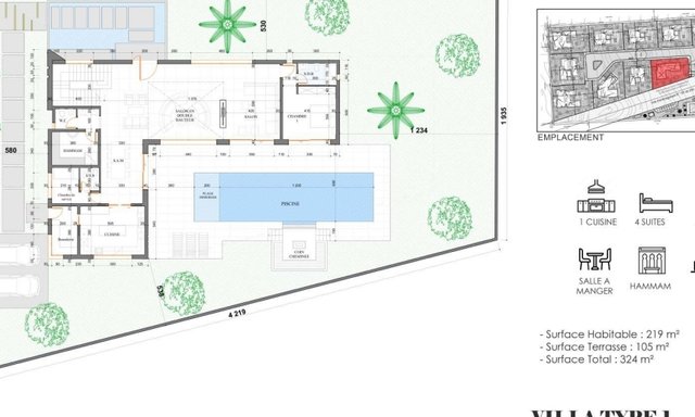 Villa for sale — Marrakech, Route de Tahanaoute - 22