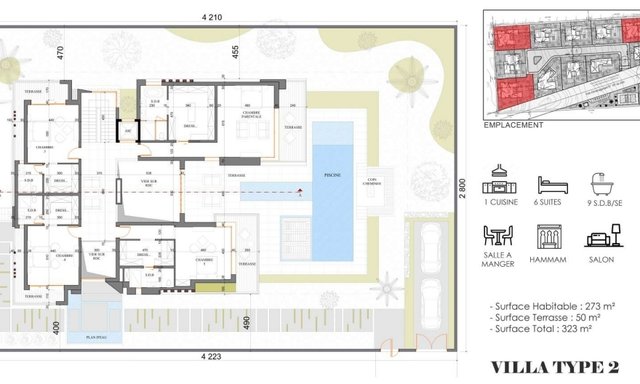 Villa for sale — Marrakech, Route de Tahanaoute - 19