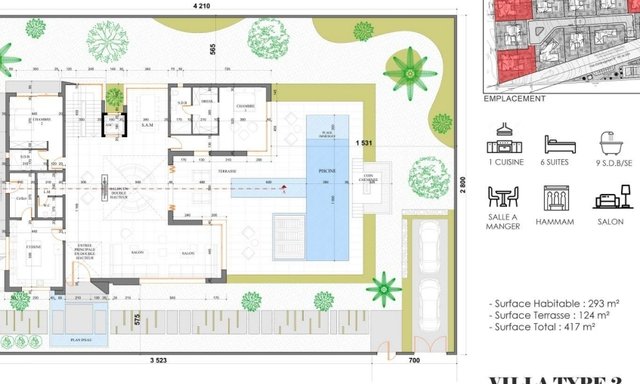 Villa for sale — Marrakech, Route de Tahanaoute - 20