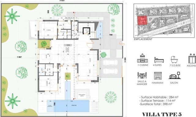 Villa for sale — Marrakech, Route de Tahanaoute - 8