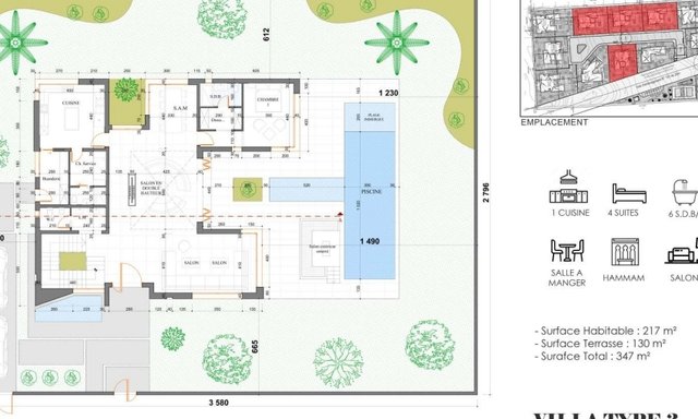 Villa for sale — Marrakech, Route de Tahanaoute - 15