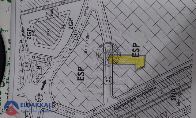 Terrain titré en lotissement à vendre — Tanger, De La Plage