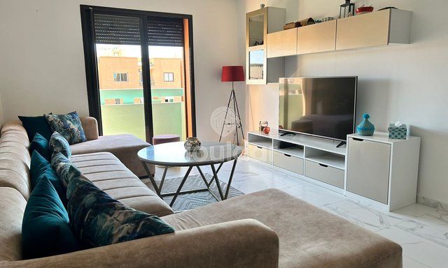 للبيع: شقة واسعة مكونة من غرفتي نوم في مراكش