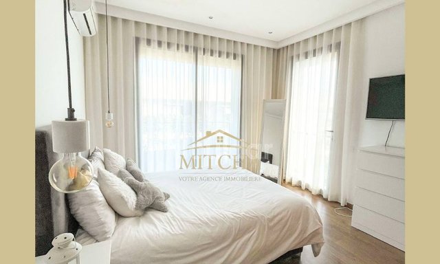 شقة للإيجار في دار بوعزة: غرفتان، 129م² - 3