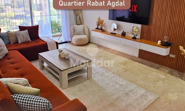 شقة للإيجار في الرباط – أكدال: 2 غرفة نوم، راحة مضمونة - 2