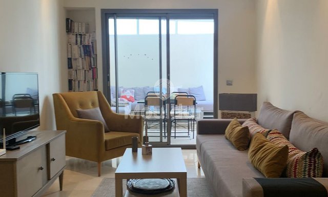 Modernes Studio zur Miete in Casablanca - Anfa, 70 m² hell