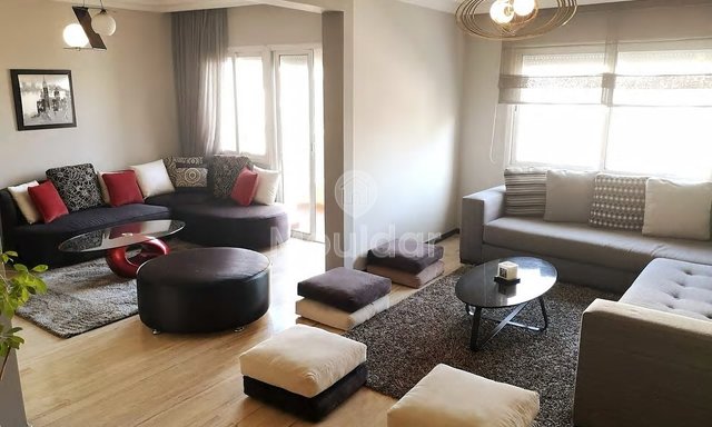 Przestronne mieszkanie na wynajem w Casablance - Gauthier, 126m²