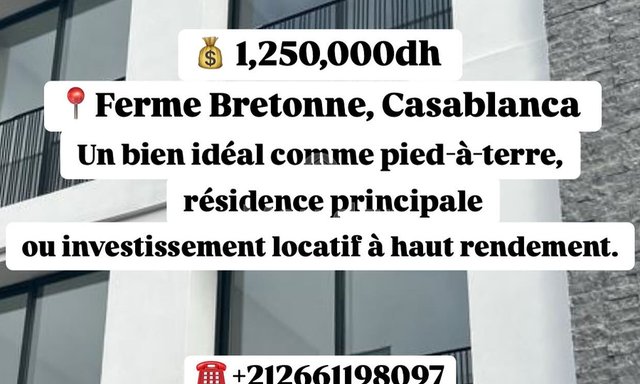 استوديو ساحر للبيع في الدار البيضاء، غرفة نوم واحدة، 56م² - 4