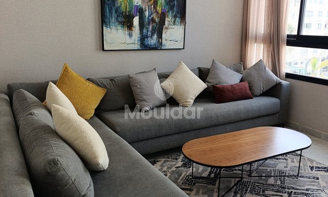 Appartement zu vermieten in Casablanca – Racine: 1 Schlafzimmer