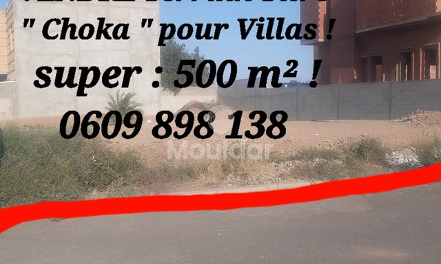 أرض للبيع في مراكش - تارغا: 500 م² من الفرص - 3