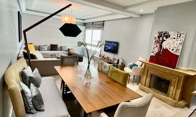 Casablanca'da kiralık şirin bir daire - 100 m², 2 yatak odası