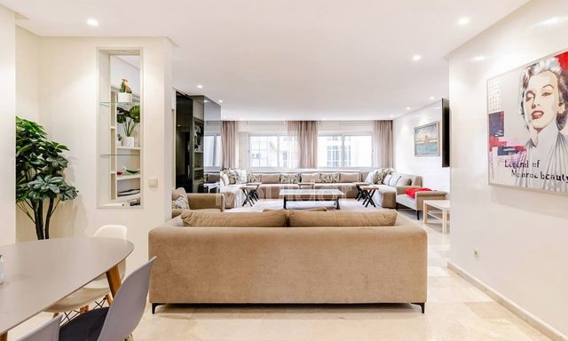 شقة واسعة للإيجار - مثلث الذهب، الدار البيضاء - 3