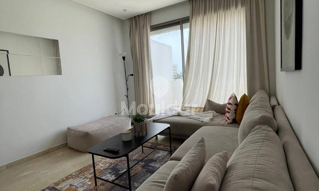 شقة ساحرة للإيجار في دار بوعزة – غرفتان نوم