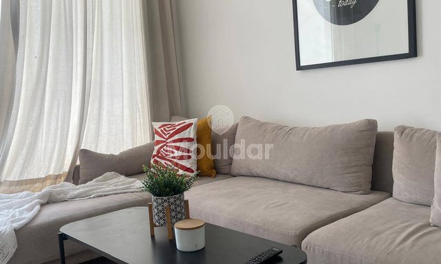 شقة ساحرة للإيجار في دار بوعزة – غرفتان نوم - 3