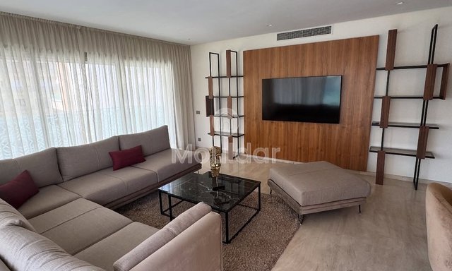 Apartamento moderno para alugar na Casablanca Finance City, 3 quartos