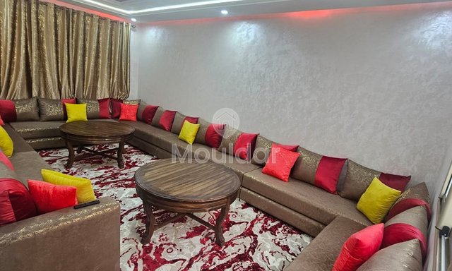 Profitez d'un séjour confortable dans l'appartement meublé à Khouribga à louer !