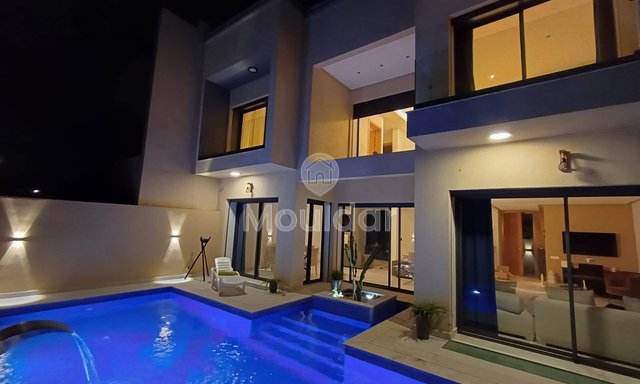 فيلا فاخرة للإيجار في مراكش - 4 غرف نوم واسعة