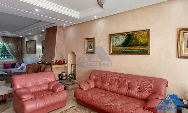 CHIC SALE VILLA IN AL MOUNTALAK 2 DISTRICT RABAT — Rabat, Hay el Fath - 4