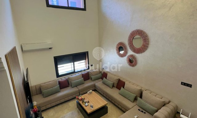 شقة دوبلكس رائعة للإيجار في مراكش - 3 غرف نوم مشمسة - 2