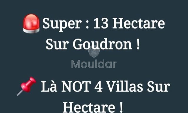 أرض زراعية للبيع في مراكش - 130,000 متر مربع للاستغلال - 4