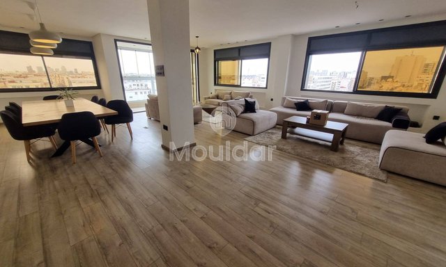 Appartamento di lusso con 2 camere da letto in affitto a Casablanca Maarif