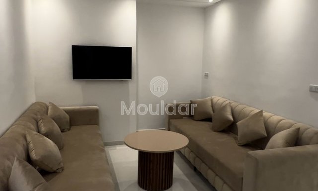 شقة للإيجار في طنجة - مسنانة: غرفتان حديثتان