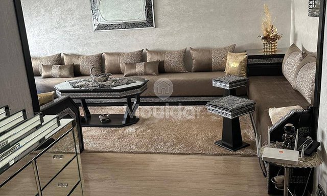 Casablanca'da Val Fleuri'de 3 odalı daire kiralık