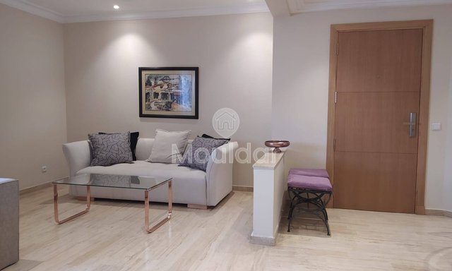 Appartamento Spazioso in Affitto a Casablanca – 110 m², 2 camere