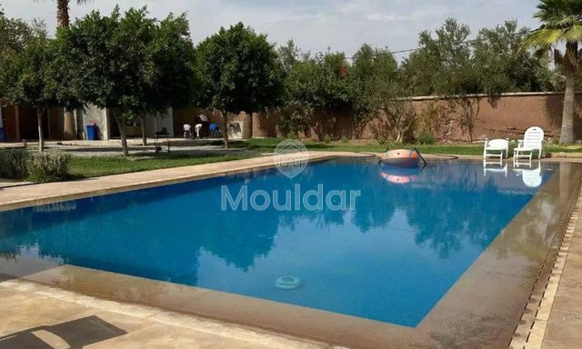 فيلا للعطلات في مراكش: مسبح وحديقة وراحة - 4