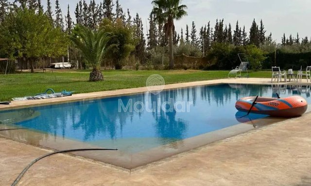 فيلا للعطلات في مراكش: مسبح وحديقة وراحة - 2