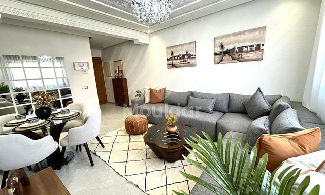 Apartament luminos cu 2 camere de închiriat în Agadir - Orașul Nou