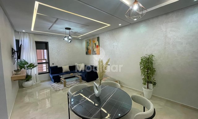 شقة مشرقة للإيجار في مراكش - حيوية، 2 غرف نوم