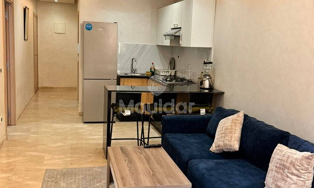 Incantevole appartamento in affitto al Palmier, Casablanca - 2 camere