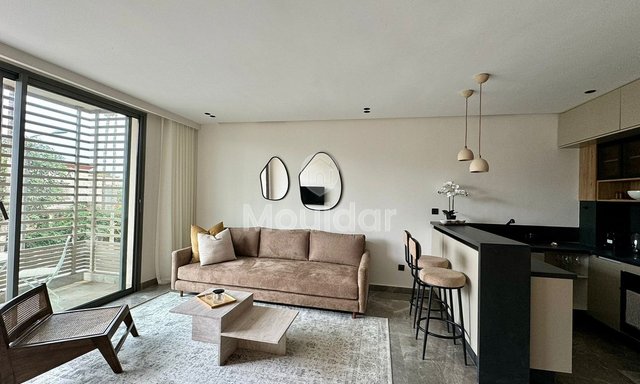 شقة غرفة نوم واحدة للإيجار في عين دياب، الدار البيضاء