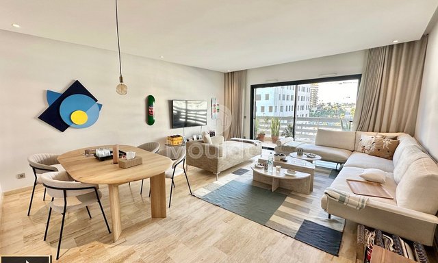 Casablanca Finance City'de kiralık güzel bir daire: 2 yatak odası