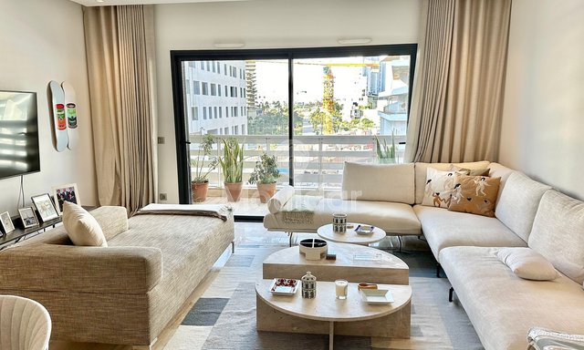 Casablanca Finance City'de kiralık güzel bir daire: 2 yatak odası - 2